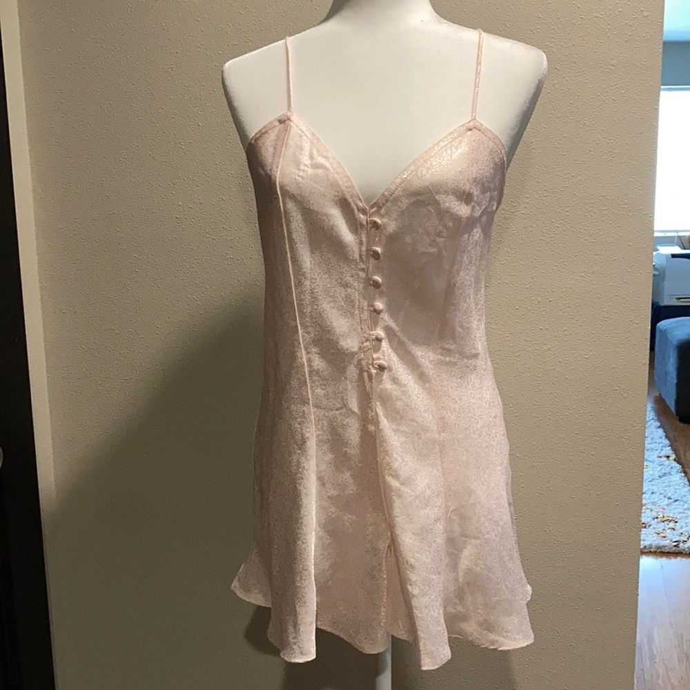 Blush Satin Chemise